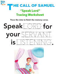 Free Tracing Worksheets For Preschool And Kindergarten Bible Tracing Pages Bible Printables Samuel B Toddler Lessons Toddler Sunday School Bible For Kids