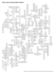 Siratan makanan ialah gabungan daripada beberapa rantai makanan. Tts Kimia Unsur Blanko