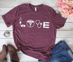 Nurse Shirts Registered Nurse Nurse Grad Gift Nursing Etsy Nursing Shirts Nursing Student Gifts Nursing Students