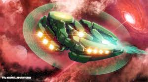 An unarmed zoltan transport vessel is slowly making its way toward the beacon here. Zoltan Cruiser Www Topsimages Com
