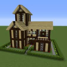 If you like medieval houses then i am absolutely some serious minecraft blueprints around here! Wooden House 10 Blueprints For Minecraft Houses Castles Towers And More Grabcraft