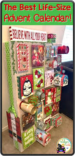 How To Create A Life Size Advent Calendar Advent Calendars For Kids Diy Advent Calendar New Christmas Games