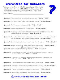 Rd.com knowledge facts we cannot tell a lie: True Or False Quotes Quiz