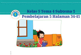 Kunci Jawaban Kelas 5 Tema 4 Halaman 34 37 39 41 Buku Tematik Subtema 1 Peredaran Darahku Sehat Topiktrend