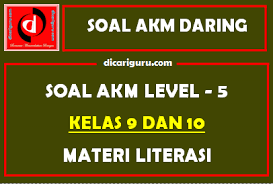 We did not find results for: Soal Akm Level 5 Kelas 9 Dan 10 Materi Literasi Dicariguru Com