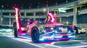Neon Lights Lamborghini Lamborghini Wallpapers Hd Wallpapers Cars Wallpapers 5k Wallpapers 4k Wallpapers Neon Car Car Wallpapers Sports Cars Luxury