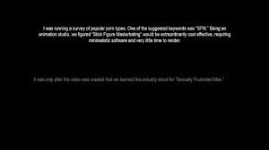 SFM - Stick Figure Masturbating