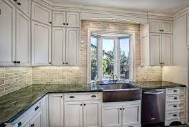 Pictures Of Valance Above Kitchen Window Valence Over Window Sink And Wall Tile Classic White Kitchen Kitchen Cabinets Pictures Kitchen Cabinets And Granite