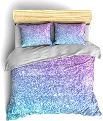 Check spelling or type a new query. Amazon Com Shompe Marble Comforter Set Twin Size Soft Bedding Quilt Set Modern Blue And Purple Pastel Colors Turquoise Pattern Printed Kitchen Dining