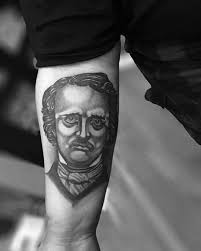 Maybe you would like to learn more about one of these? 60 Edgar Allan Poe Tattoo Designs For Men Literature Ink Ideas