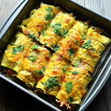 Chicken Zucchini Enchiladas Recipe Allrecipes Com Allrecipes Zucchini Enchiladas Recipes Mexican Food Recipes