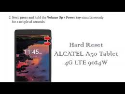 Then go to install > select the magisk zip file > swipe to install. Hard Reset Alcatel A30 Tablet 4g Lte 9024w Youtube