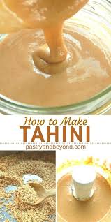 Homemade Tahini You Can Learn How To Make Tahini With Only 2 Ingredients This Gluten Free A In 2020 Hummus Recipe Homemade Easy Hummus Recipe Homemade Homemade Tahini
