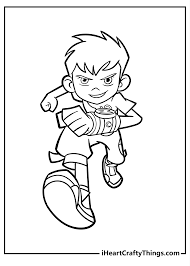 Ben 10 Coloring Pages (100% Free Printables)