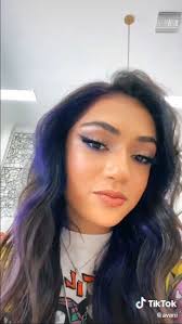 Avani Gregg On Tiktok In 2020 Hair Color Underneath Hair Color Streaks Purple Hair Streaks