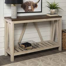 Farmhouse Accent Tables Rustic Accent Tables Farmhouse Goals In 2020 Entryway Tables White Entryway Table Rustic Accent Table
