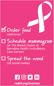 Flora was diagnosed with a less aggressive form of breast cancer and the majority of her costs were covered by her health insurance. Saint Barnabas Medical Center Partners With Local Restaurants For Breast Cancer Awareness Month
