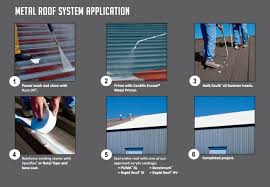 Use only one of these substances, mixed with water, at a time: Metal Restoration Millers Roof Restoration