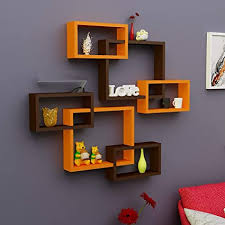 Coffee table furniture for hall room: Shelves Design In Hall Room