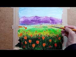 Black And White Easy Landscape Painting For Beginners Easy Abstract Landscape Painting Demo For Beginners Acrylics Art Therapy Daily Challenge 1 Youtube Painting Demo Painting Landscape Paintings