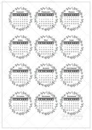 Free Printable 2021 Calendar Stickers 12 Month Calendar Cute Freebies For You Calendar Stickers Bullet Journal Stickers Bullet Journal Printables