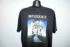 Available in a range of colours and styles for men, women, and everyone. Shirts Beetlejuice Tim Burton Classic 80 S Movie Cartoon T Shirt Cosys Cc