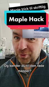 REPOST: Husk de røde mapper også må bruge til #skriftlig #eksamen i  #matematik. Så vær ikke bange for at bruge de #rødemapper i #maple.  #mapletrick #maplehack #matematik #gymnasiet #htx #stx #hhx #hf ...