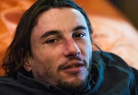 Rowdy Burton gets around without legs