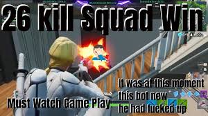26 Kill Squad Win In Fortnite Season 8 Fortnite Season 8 Games To Play