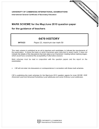 Paper 2 question 5 mark scheme.marking scheme of jee mains 2021 drawing test: 0470 History Mark Scheme For The May June 2010 Question Paper
