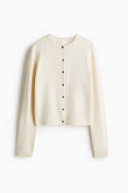 Knit Cardigan - Cream - Ladies | H&M US