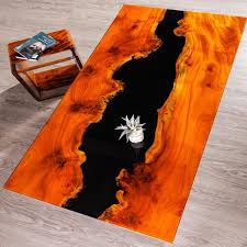 River Table Resin Table Wood Resin Table Live Edge Table