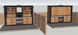 Kitchen Outdoor 3d Model 3d Model Outdoor Bbq Kitchen Modern Outdoor Kitchen Outdoor Kitchen