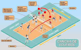 Hay una piscina, chimenea, barbacoa y una cancha de voleibol. El Voleibol Como Deporte Genera Pasion Y Emocion