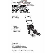 Find sears craftsman from a vast selection of lawn mowers, parts & accessories. Craftsman Lawn Mower Parts Manual 944 360300