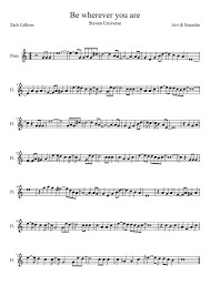 Be Wherever You Are From Steven Universe Steven Universe Flute Music The Music Man