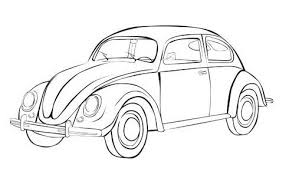 Car in the city coloring page. At Now There Are A Lot Of Sites Offering Volkswagen Beetle Car Coloring Pages These Pages Are Create Beetle Car Cars Coloring Pages Volkswagen Beetle Vintage
