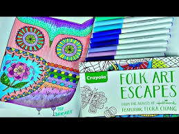 Crayola launches its first coloring books for adults 14. Crayola Patterned Escapes From Crayola By Ttpm Toy Reviews