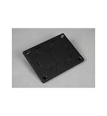 Duplex Cover Plate 828r Tcal Bk 828r Tcal Gy 828r Tcal Nk 828r Tcal Bs 828r Tcal Bz Made In Usa Floor Boxes Duplex Floor Outlets