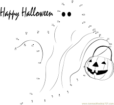 These summer dot activity printables work great with do a dot markers and dot stickers. Halloween Dot To Dot Printable Worksheet Connect The Dots