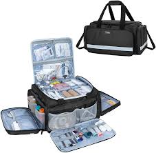 Medical devices benefit patients by helping health care providers diagnose and treat patients and helping patients overcome sickness or disease, improving their quality of life. Buy Trunab First Responder Bag Empty Professional Medical Supplies Bag First Aid Kits Bag With Inner Dividers For Home Health Nurse Community Care Emt Ems Bag Only Black Patented Design Online
