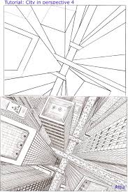 Birds Eye View Drawing Anime Drawing On Tutorialsclub Deviantart Perspective Art Perspective Drawing Art Lessons