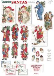 Vermillion Stitchery Victorian Santas Embroidery Designs