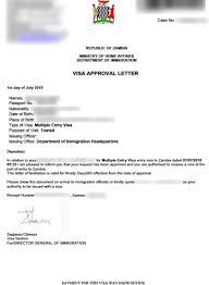 Application Letter Sample Zambia