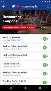 Past examples of dining deals available with the pass have included a free side with purchase and $5. Download Money Mailer Local Coupons Free For Android Money Mailer Local Coupons Apk Download Steprimo Com