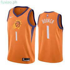 Your one stop for fan gear in every sport. Nba Jersey Men S Phoenix Suns 1 Devin Booker 2019 20 Orange Statement Jersey Shopee Philippines