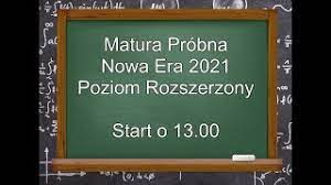 Język polski już w środę, 3 marca. Matura Probna 2021 Nowa Era Matematyka Poziom Rozszerzony Arkusz Maturalny Youtube