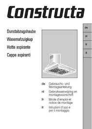 Die kriterien für die auswahl einer dunstabzugshaube. Constructa Cd 66052dunstabzugshaube Jetzt Herunterladen Pdf Handbuch Im German B0