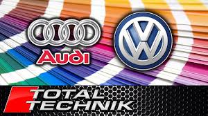 where to find audi vw volkswagen paint colour color code all models total technik