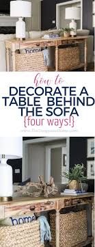 Maybe you would like to learn more about one of these? How To Style A Console Table Behind A Couch 4 Ways The Turquoise Home